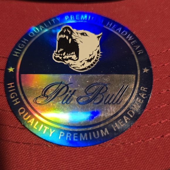 Red Men's Cap - Picture 2 of 5